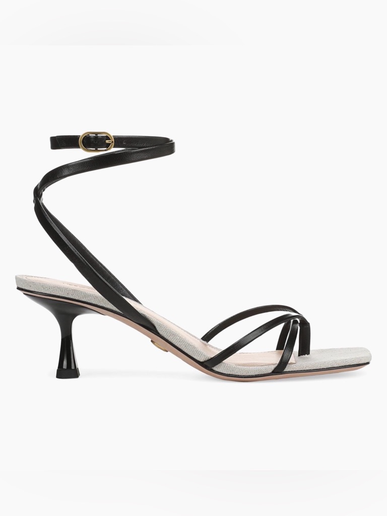 Veronica Beard Caterina Strappy Leather Sandals